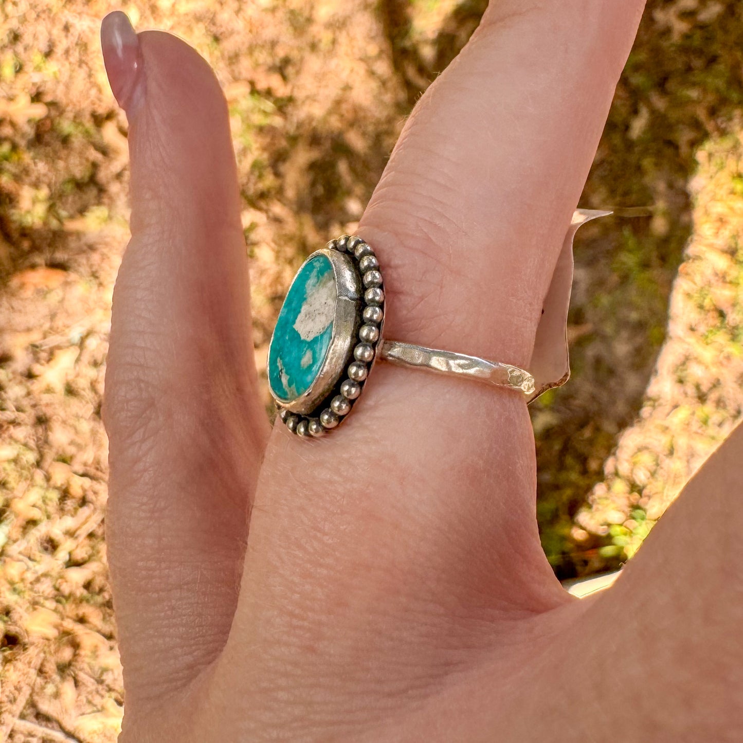 Size 8 white water ring