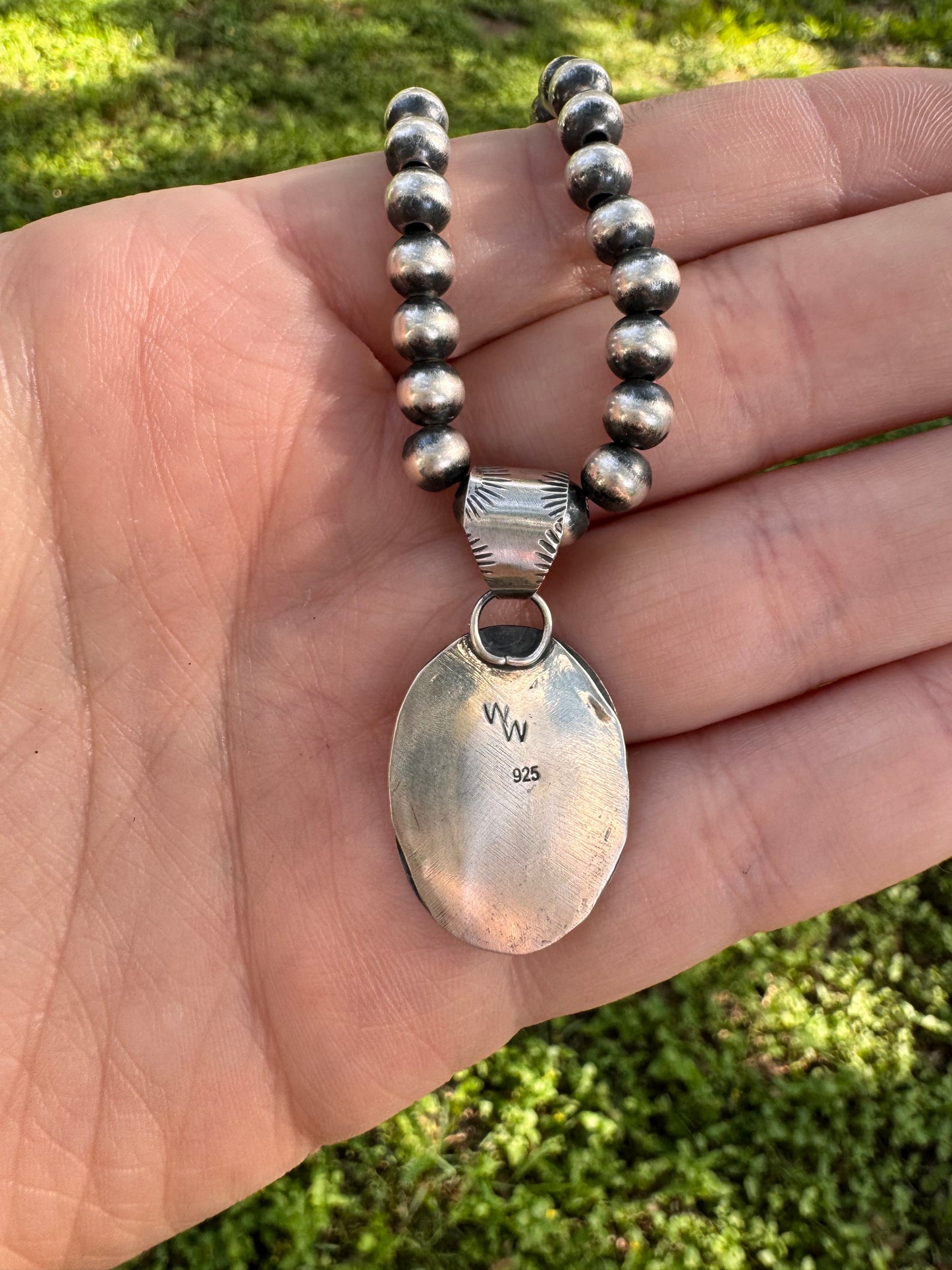 Sonoran mountain pendant