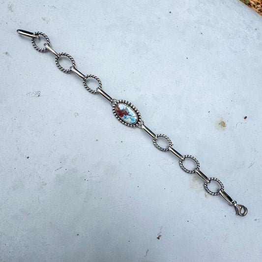 Golden hills chunky chain bracelet